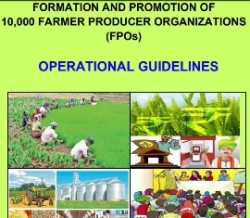 Booklet on 10,000 FPOs formation, promotion