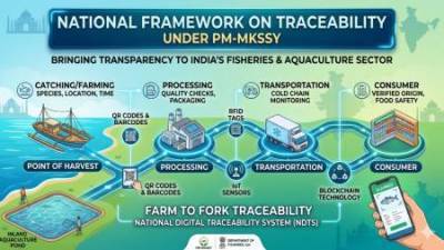 Centre unveils National Digital Traceability Framework to boost seafood exports