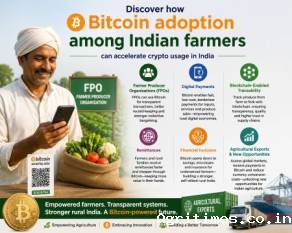 How Bitcoin adoption by Indian farmers can scale crypto usage in India