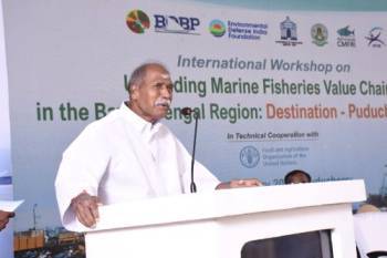 Puducherry to transform fishers into export entrepreneurs, says CM N. Rangasamy